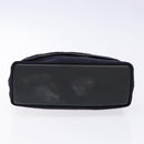 Salvatore Ferragamo Vala Hand Bag Canvas Black Gold Auth 138464-5