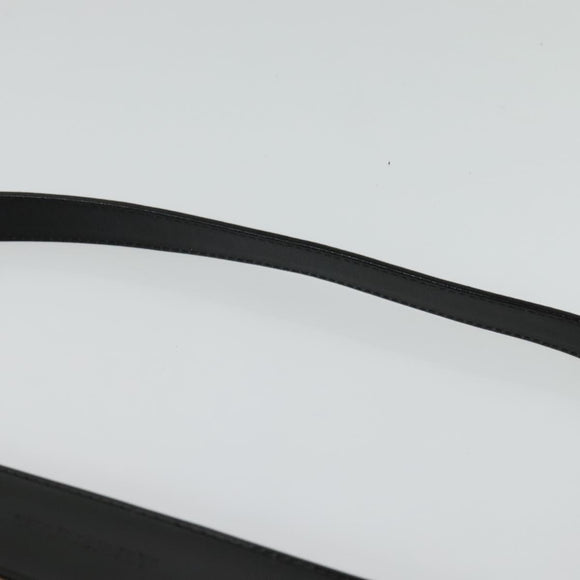 BURBERRY Nova Check Shoulder Bag Wool Brown Gold Auth 138465