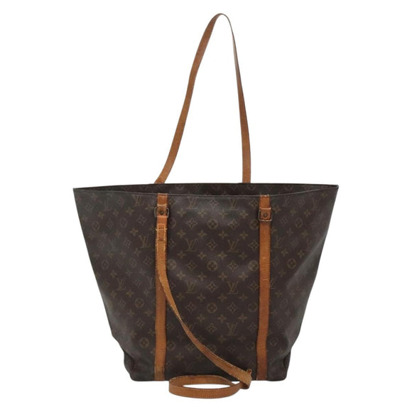 LOUIS VUITTON Monogram Sac Shopping GM Tote Bag M51110 LV Auth 138468
