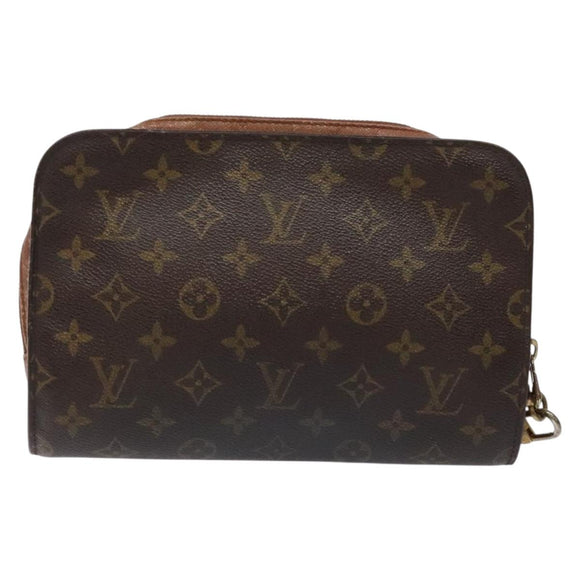 LOUIS VUITTON Monogram Orsay Clutch Bag M51790 LV Auth 138470