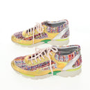 CHANEL Sneakers Tweed Multicolor CC Auth 138473M-4