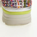 CHANEL Sneakers Tweed Multicolor CC Auth 138473M-8