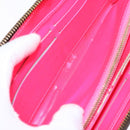 LOUIS VUITTON Monogram Graffiti Zippy Long Wallet Pink M93710 LV Auth 138475-16
