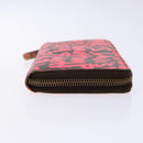 LOUIS VUITTON Monogram Graffiti Zippy Long Wallet Pink M93710 LV Auth 138475-4