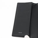 LOUIS VUITTON Monogram Eclipse (LV x YK) Portefeuille Plaza M81932 Auth 138477M-17