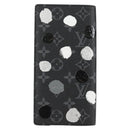 LOUIS VUITTON Monogram Eclipse (LV x YK) Portefeuille Plaza M81932 Auth 138477M-2