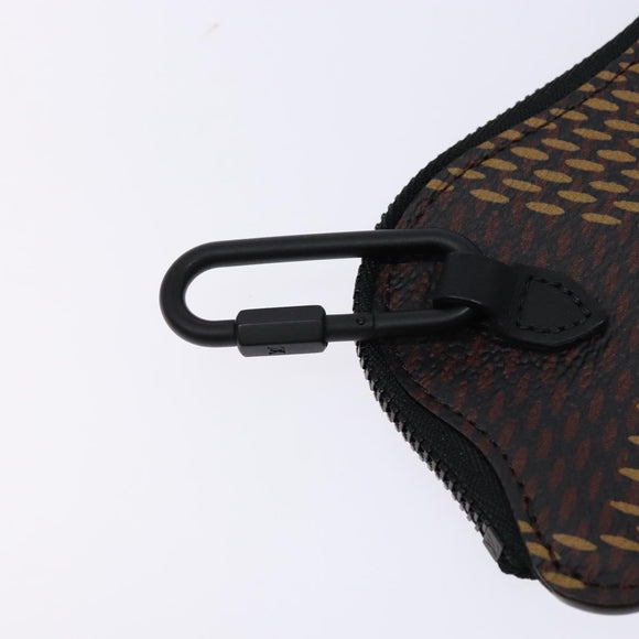 LOUIS VUITTON Damier Giant LV Made NIGO Pochette Cles Coin N60388 LV Auth 138478