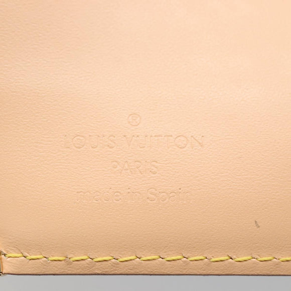 LOUIS VUITTON Multicolor Agenda PM Day Planner Cover Black R20895 Auth 138483