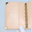 LOUIS VUITTON Multicolor Agenda PM Day Planner Cover Black R20895 Auth 138483-18