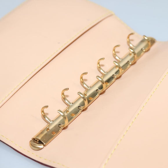 LOUIS VUITTON Multicolor Agenda PM Day Planner Cover Black R20895 Auth 138483