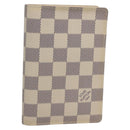 LOUIS VUITTON Damier Azur Couvel Tulle Passopole Case N60032 LV Auth 138484-1