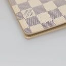 LOUIS VUITTON Damier Azur Couvel Tulle Passopole Case N60032 LV Auth 138484-11