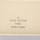LOUIS VUITTON Damier Azur Couvel Tulle Passopole Case N60032 LV Auth 138484-12