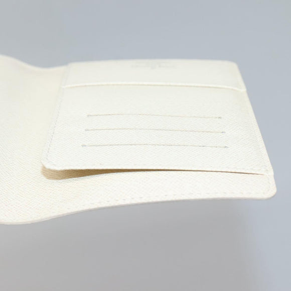 LOUIS VUITTON Damier Azur Couvel Tulle Passopole Case N60032 LV Auth 138484