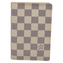 LOUIS VUITTON Damier Azur Couvel Tulle Passopole Case N60032 LV Auth 138484-2