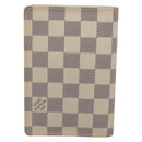 LOUIS VUITTON Damier Azur Couvel Tulle Passopole Case N60032 LV Auth 138484-3