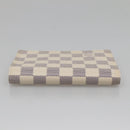 LOUIS VUITTON Damier Azur Couvel Tulle Passopole Case N60032 LV Auth 138484-5
