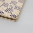 LOUIS VUITTON Damier Azur Couvel Tulle Passopole Case N60032 LV Auth 138484-8
