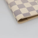 LOUIS VUITTON Damier Azur Couvel Tulle Passopole Case N60032 LV Auth 138484-9