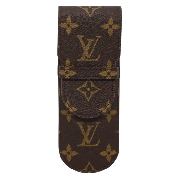 LOUIS VUITTON Monogram Etui Stilo Pen Case M62990 LV Auth 138486