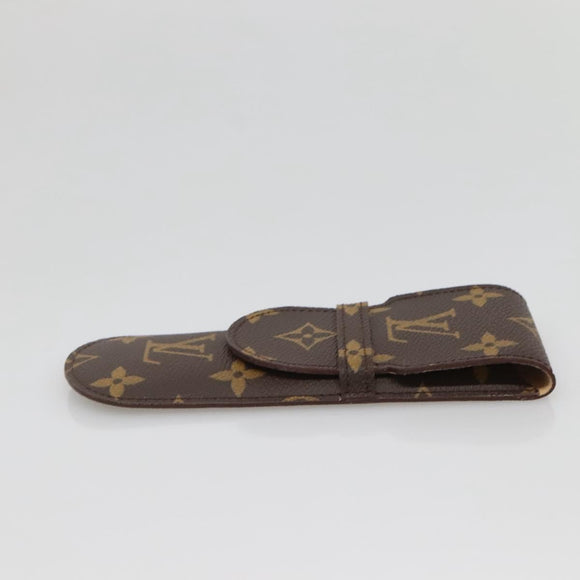 LOUIS VUITTON Monogram Etui Stilo Pen Case M62990 LV Auth 138486