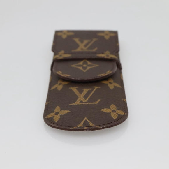 LOUIS VUITTON Monogram Etui Stilo Pen Case M62990 LV Auth 138486