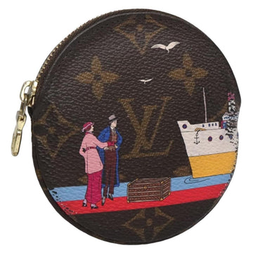 LOUIS VUITTON Monogram Pacific Cruise Porte Monnaie Ron Coin M62142 Auth 138487