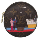 LOUIS VUITTON Monogram Pacific Cruise Porte Monnaie Ron Coin M62142 Auth 138487-13