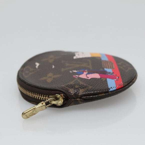 LOUIS VUITTON Monogram Pacific Cruise Porte Monnaie Ron Coin M62142 Auth 138487