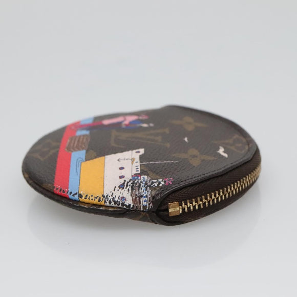LOUIS VUITTON Monogram Pacific Cruise Porte Monnaie Ron Coin M62142 Auth 138487