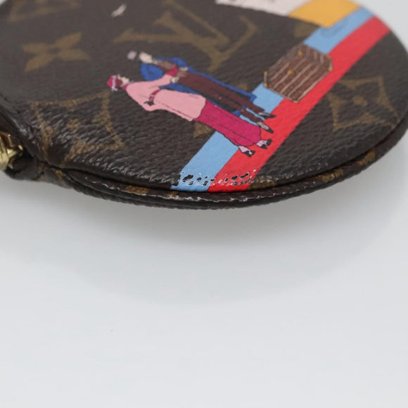 LOUIS VUITTON Monogram Pacific Cruise Porte Monnaie Ron Coin M62142 Auth 138487