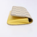 LOUIS VUITTON Damier Azur Etui Lunette Woody Glasses Case GI0388 LV Auth 138488-3
