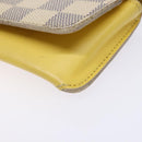LOUIS VUITTON Damier Azur Etui Lunette Woody Glasses Case GI0388 LV Auth 138488-14