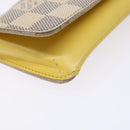 LOUIS VUITTON Damier Azur Etui Lunette Woody Glasses Case GI0388 LV Auth 138488-15