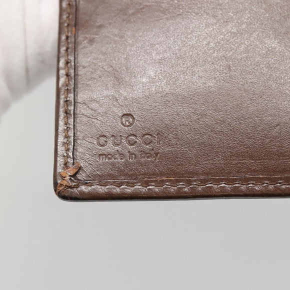 GUCCI GG Canvas Jackie Day Planner Cover Beige Silver 29961 Auth 138492