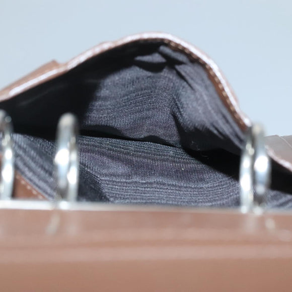 GUCCI GG Canvas Jackie Day Planner Cover Beige Silver 29961 Auth 138492