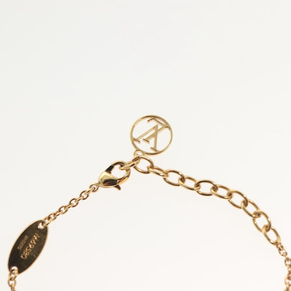 LOUIS VUITTON Brassley Essential V California Bracelet Gold M69580 Auth 138494