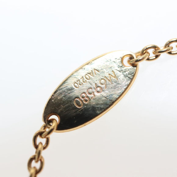 LOUIS VUITTON Brassley Essential V California Bracelet Gold M69580 Auth 138494