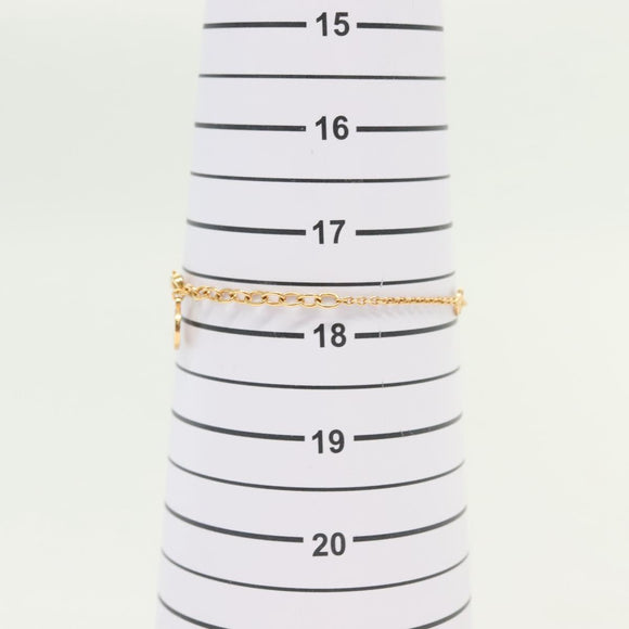 LOUIS VUITTON Brassley Essential V California Bracelet Gold M69580 Auth 138494