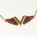 LOUIS VUITTON Brassley Essential V California Bracelet Gold M69580 Auth 138494-2