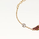 LOUIS VUITTON Brassley Essential V California Bracelet Gold M69580 Auth 138494-3