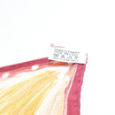 HERMES Carre 90 Scarf ""FEUX DU CIEL"" Silk Yellow Auth 138498-14