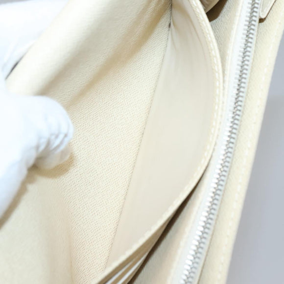 LOUIS VUITTON Damier Azur Portefeuille Sarah Long Wallet N61735 LV Auth 138500