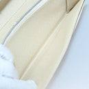 LOUIS VUITTON Damier Azur Portefeuille Sarah Long Wallet N61735 LV Auth 138500-20