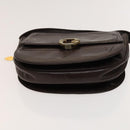 GUCCI GG Canvas Bag Leather 2Set Black Brown Auth 138508-12