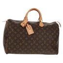 LOUIS VUITTON Monogram Speedy 40 Hand Bag M41522 LV Auth 138513V-1