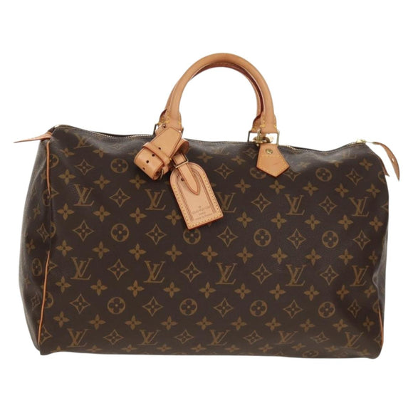 LOUIS VUITTON Monogram Speedy 40 Hand Bag M41522 LV Auth 138513V