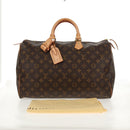 LOUIS VUITTON Monogram Speedy 40 Hand Bag M41522 LV Auth 138513V-12