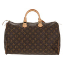 LOUIS VUITTON Monogram Speedy 40 Hand Bag M41522 LV Auth 138513V-2