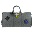 LOUIS VUITTON Taurillon Climbing Keepall Bandouliere 50 Bag M20901 Auth 138514SM-13